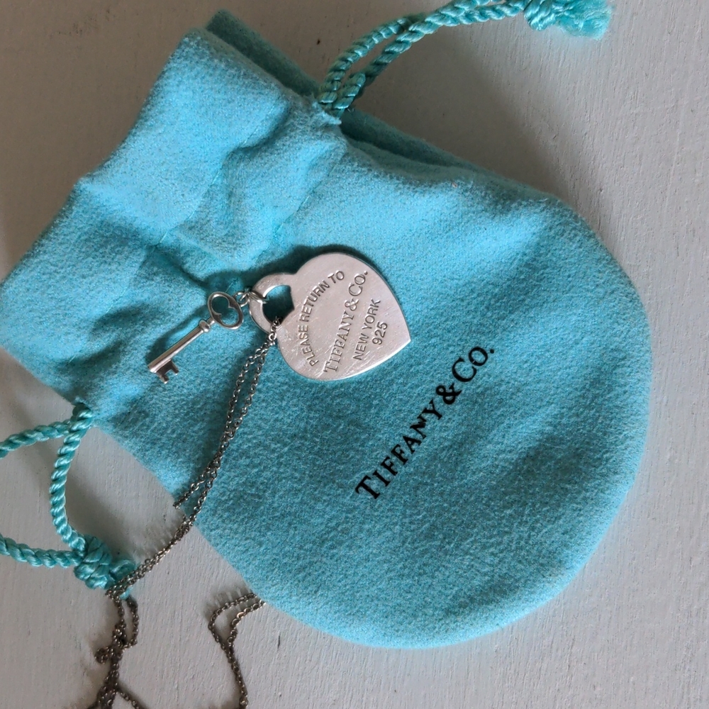 Return to tiffany silver necklace